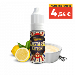 E liquide Custard Citron TENTATION 10ml - LIQUIDEO Nicotine 0mg | Cigusto | Cigarette electronique, Eliquide