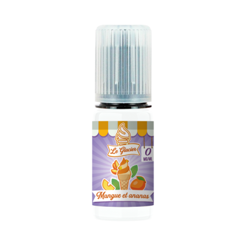 E Liquide en flacon 10 ml Mangue Ananas gamme Le glacier par Edenvape | Cigusto | Cigarette electronique, Eliquide