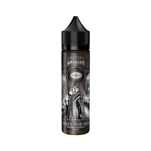 E Liquide DIZZY THE SAX en format 50 ml de Speakeasy par Curieux | Cigusto | Cigarette electronique, Eliquide
