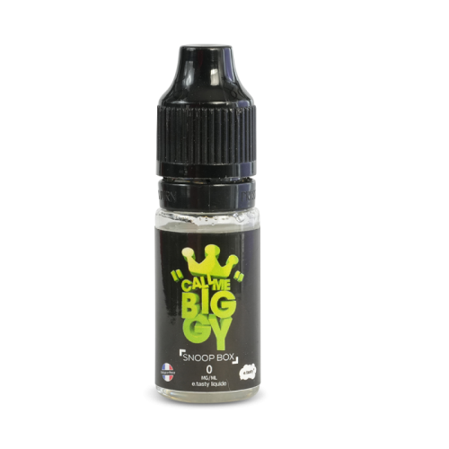Eliquide Snoop Box 10ml Call Me Biggy E Tasty | Cigusto Ecig | Cigusto | Cigarette electronique, Eliquide