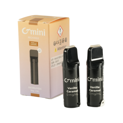 Cartouche pré remplie G Mini eliquide Vanille Caramel de Cigusto | Cigusto | Cigarette electronique, Eliquide