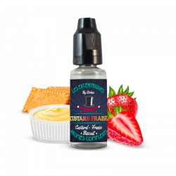 Arôme Excentrique Custard Fraise VDLV  0 mg Gourmand 0/0 France 0 mg | Cigusto | Cigarette electronique, Eliquide