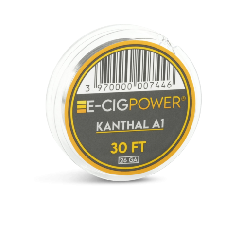 Bobine de fil Kanthal A1 de E-Cig Power, fil Kanthal A1 24, 26 ou 28 gauges | Cigusto | Cigusto | Cigarette electronique, Eliquide