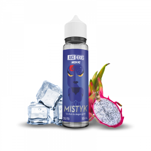 E Liquide Mistyk Juice Heroes 50 ML Liquideo Nicotine 0g | Cigusto | Cigarette electronique, Eliquide