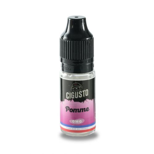 E liquide Pomme 10 ml - Cigusto Classic 4 taux de nicotine | Cigusto | Cigarette electronique, Eliquide