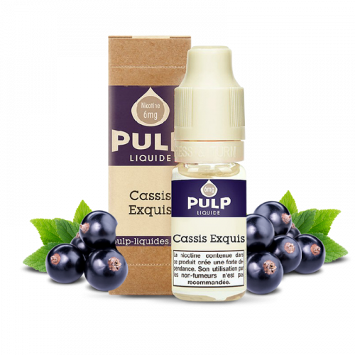 E liquide Cassis exquis par Pulp pour cigarette électronique | Cigusto | Cigarette electronique, Eliquide