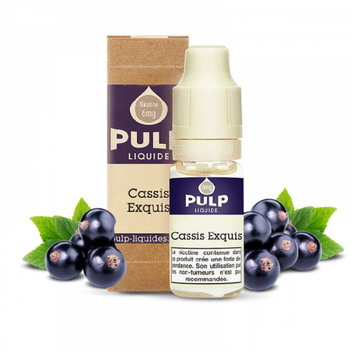 E liquide Cassis exquis par Pulp pour cigarette électronique | Cigusto | Cigarette electronique, Eliquide