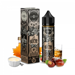 E liquide La Bûche 50ml - CURIEUX  Nicotine 0mg | Cigusto | Cigarette electronique, Eliquide