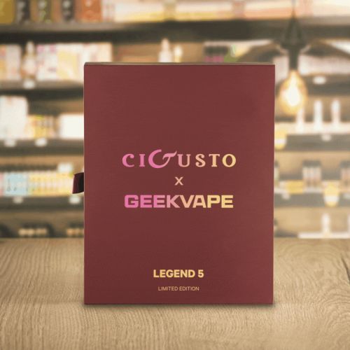 Kit LEGEND 5 coloris ROYAL Purple de chez Geekvape x Cigusto | Cigusto | Cigarette electronique, Eliquide