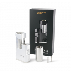 BOX MOD Silver Mixx 60 Watts - Aspire et Sunbox | Ecigarette | Cigusto | Cigarette electronique, Eliquide