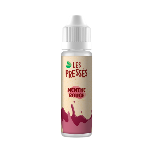 E Liquide Menthe Rouge 50 ml - Les pressés | Cigusto | Cigusto | Cigarette electronique, Eliquide