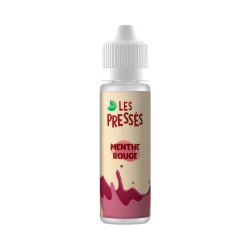 E Liquide MENTHE ROUGE 50 ml - Les pressés