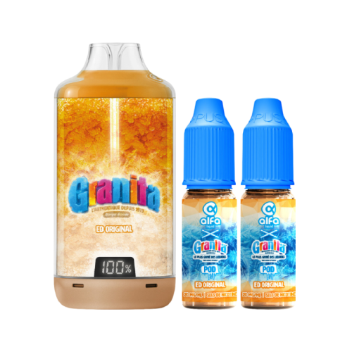 Kit Puff Granita Pod 30K Ed Original | Cigarette électronique MTL | Cigusto | Cigarette electronique, Eliquide