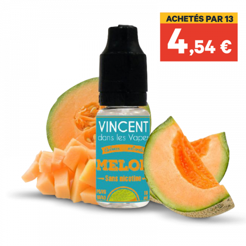 Melon VDLV  6 mg Fruité 60/40 France 6 mg | Cigusto | Cigarette electronique, Eliquide