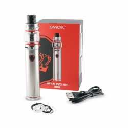 Kit Smoktech Stick Prince argent Smoktech Argent 93*24,5 mm | Cigusto | Cigarette electronique, Eliquide