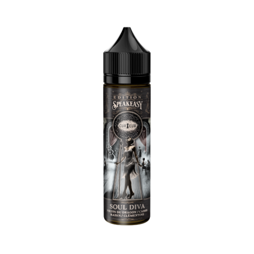 E Liquide SOUL DIVA en format 50 ml de Speakeasy par Curieux | Cigusto | Cigarette electronique, Eliquide