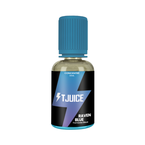 Arôme Concentré Raven Blue en format 30 ml de la marque T Juice | Cigusto | Cigarette electronique, Eliquide