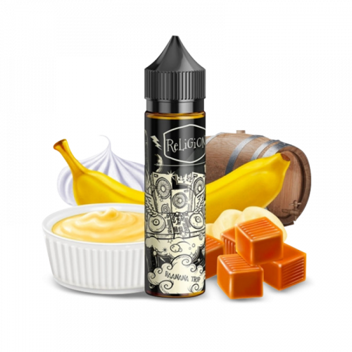 E liquide Baanana Trip 50ml - RELIGION JUICE Nicotine 0mg | Cigusto | Cigarette electronique, Eliquide