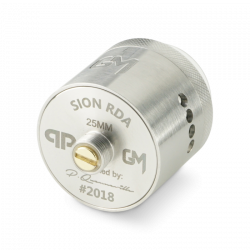 Atomiseur Sion RDA QP Design & Gm mods - 25mm | Cigusto | Cigarette electronique, Eliquide