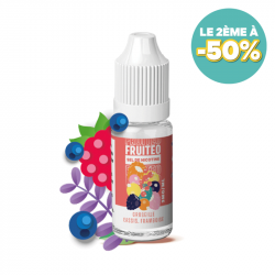 E Liquide GROSEILLE CASSIS FRAMBOISE SDN 10 ml - Fruiteo