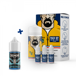 Pack DIY BLEU SUPER FRESH 230 ml 50/50 | Cigusto | Cigarette electronique, Eliquide