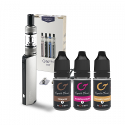 Pack Q16 Pro Justfog + 3 eliquides Cigusto gourmands | Cigusto | Cigarette electronique, Eliquide