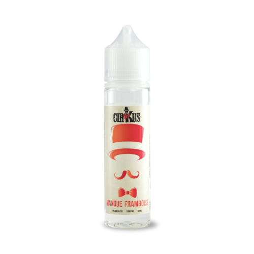 E Liquide Mangue Framboise 50 ML CIRKUS VDLV Nicotine 0g | Cigusto | Cigarette electronique, Eliquide
