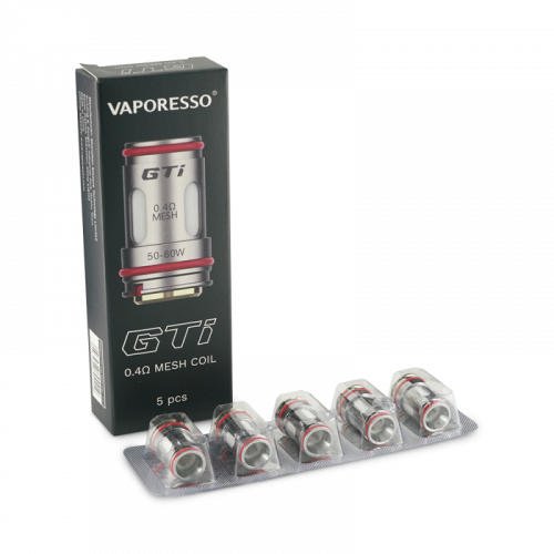 Résistances GTI Vaporesso, boite de 5 résistancess pour cigarette electronique Vaporesso | Cigusto | Cigusto | Cigarette electronique, Eliquide