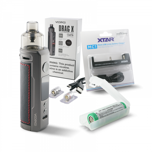 Pack Drag X Voopoo - Kit Pod DRAG X - Acccu 18650| Cigusto | Cigusto | Cigarette electronique, Eliquide