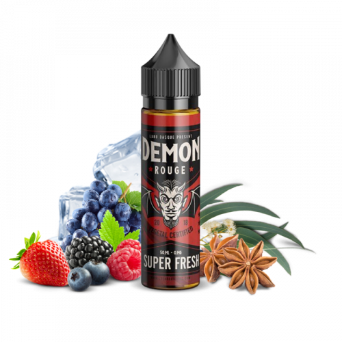 E Liquide Rouge Super Fresh 50 ML DEMON JUICE | Cigusto | Cigarette electronique, Eliquide