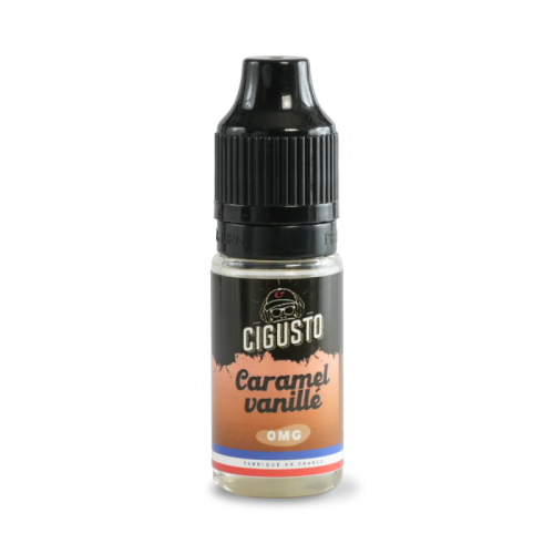 E-liquide Caramel Vanille Cigusto Classic, e-liquide caramel vanille en flacon de 10 ml | Cigusto | Cigusto | Cigarette electronique, Eliquide