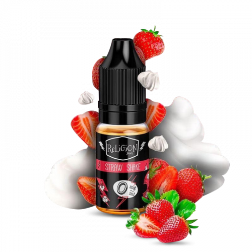 E liquide Straw Shake 20 mg Sel de nicotine 10 ml - RELIGION JUICE | Cigusto | Cigarette electronique, Eliquide