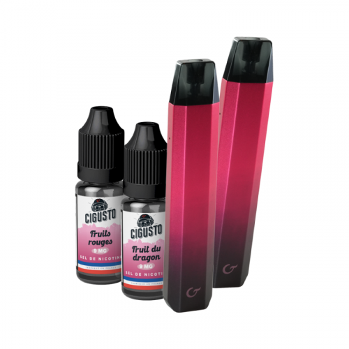 Pack Ecigarette Je Passe à la Vape Regular Fruité - Cigusto | Cigusto | Cigarette electronique, Eliquide