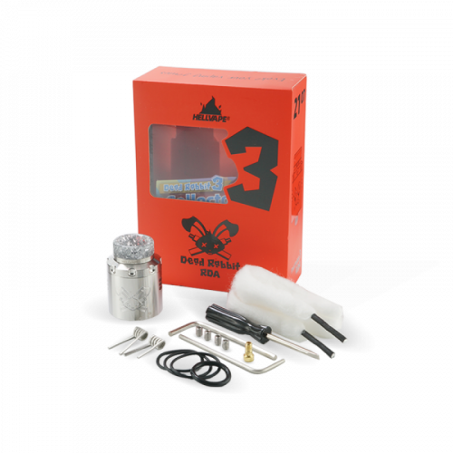 Atomiseur RDA Dead Rabbit V3 Hellvape, ato Dead Rabbit V3 RDA sinple ou double coil | Cigusto | Cigusto | Cigarette electronique, Eliquide