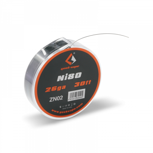 Bobine fil Ni80 Clapton de Geekvape - 3 dimensions de gauge | Cigusto | Cigarette electronique, Eliquide
