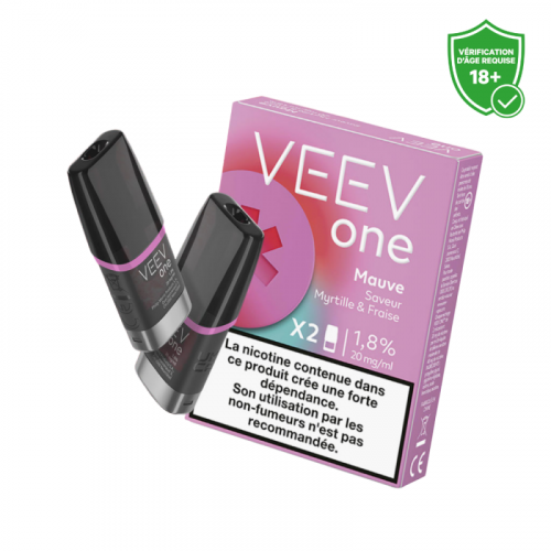 Cartouche pré remplie eliquide Veev One Mauve 20 mg | Cigusto | Cigarette electronique, Eliquide
