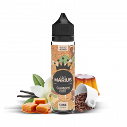 E liquide Custard Cafe de Chez Marius 50 ml - E Tasty | Cigusto | Cigarette electronique, Eliquide