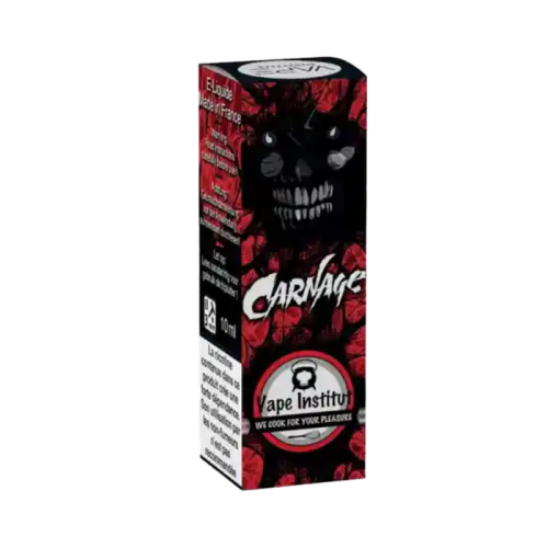 E liquide Carnage Vape Institut 10 ml ecigarette | Cigusto | Cigusto | Cigarette electronique, Eliquide