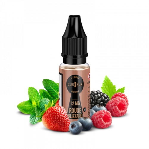 E liquide France Rouge Blizzard 10ml - CURIEUX | Cigusto | Cigarette electronique, Eliquide