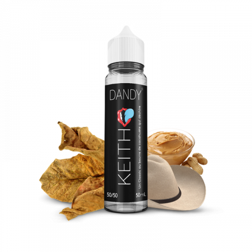 E Liquide Keith Dandy 50 ML Liquideo Nicotine 0g | Cigusto | Cigarette electronique, Eliquide