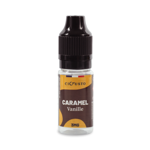 E-liquide Caramel Vanille Cigusto Classic, e-liquide caramel vanille en flacon de 10 ml | Cigusto | Cigusto | Cigarette electronique, Eliquide