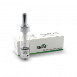 Clearomiseur GS Air 2 Argent certifié Eleaf, Ecigarette | Cigusto | Cigarette electronique, Eliquide