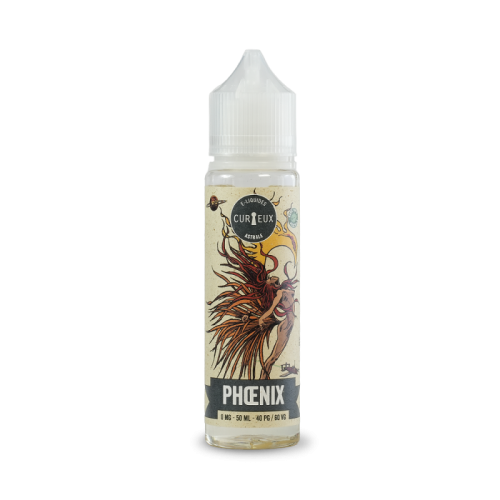 E liquide France Phoenix Astrale 50 ml - CURIEUX Nicotine 0mg | Cigusto | Cigarette electronique, Eliquide