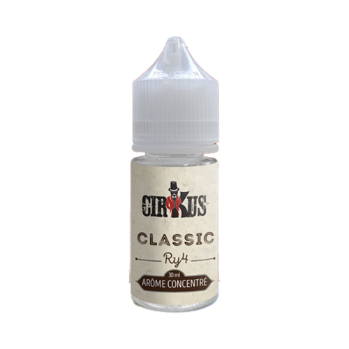 Arôme Cirkus Classic RY4 VDLV 0 mg  - Eliquide classic | Cigusto | Cigarette electronique, Eliquide