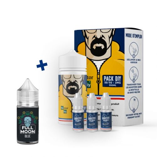Pack DIY Blue 230 ml 50/50 Doctor DIY - Eliquide| Cigusto | Cigusto | Cigarette electronique, Eliquide