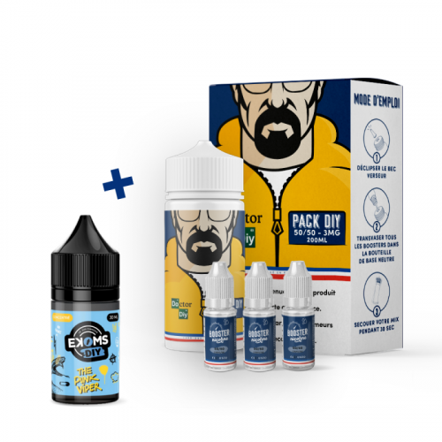 Pack DIY Punk Viper 230 ml 50/50 - Doctor DIY| Cigusto | Cigusto | Cigarette electronique, Eliquide