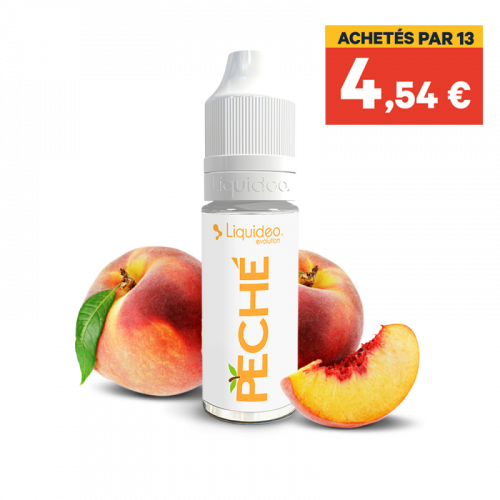 E Liquide Peche Evolution Fruite  10 ML Liquideo 4 taux de Nicotine | Cigusto | Cigarette electronique, Eliquide