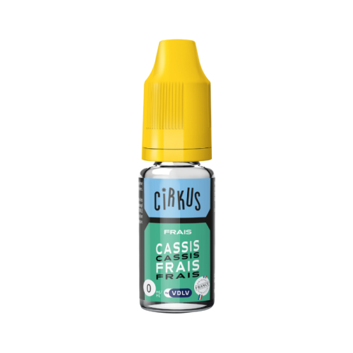 E Liquide en flacon de 10 ml Cassis Frais Cirkus VDLV | Cigusto | Cigusto | Cigarette electronique, Eliquide