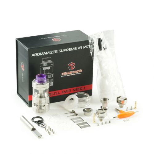 Aromamizer Supreme V3 RDTA Advanced Kit Steam Crave | Cigusto | Cigusto | Cigarette electronique, Eliquide