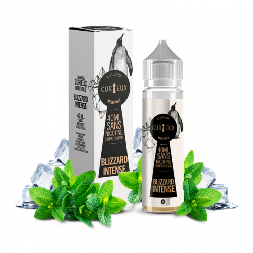 E liquide France Blizzard Intense 40ml - Curieux | Cigusto | Cigarette electronique, Eliquide